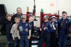 Children at Chuck Jones Automotive